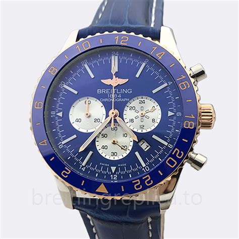 breitling chronoliner blue replica|Breitling chronoliner vintage.